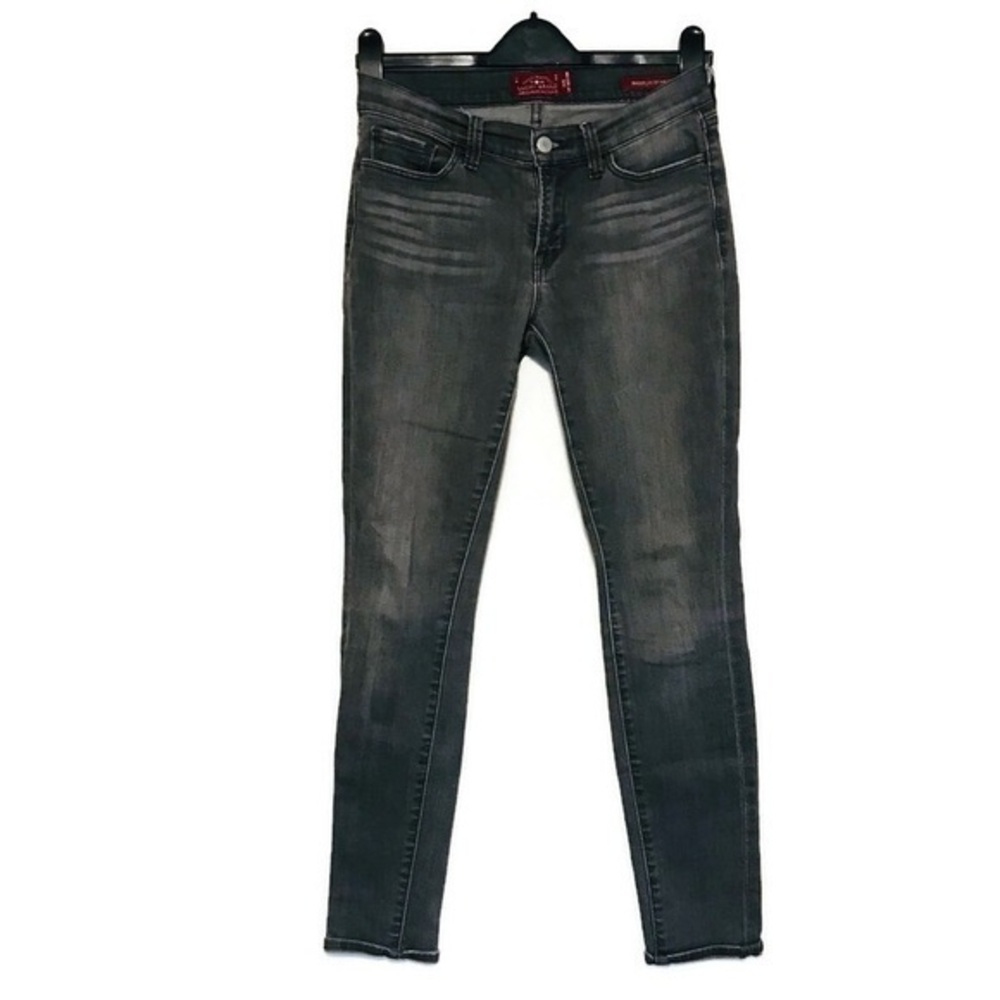 Lucky Brand Jeans Washed Black Brooklyn Skinny Gray Jeans Women’s size 2 26 XS